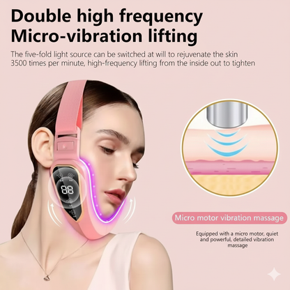 Liftley Double Chin Reducer PRO - Heated LED Facial Lifting Device