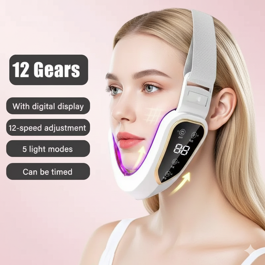 Liftley Double Chin Reducer PRO - Heated LED Facial Lifting Device