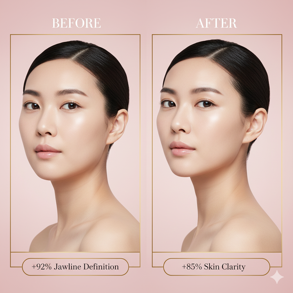 Liftley Double Chin Reducer PRO - Heated LED Facial Lifting Device