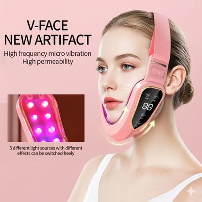 Liftley Double Chin Reducer PRO - Heated LED Facial Lifting Device