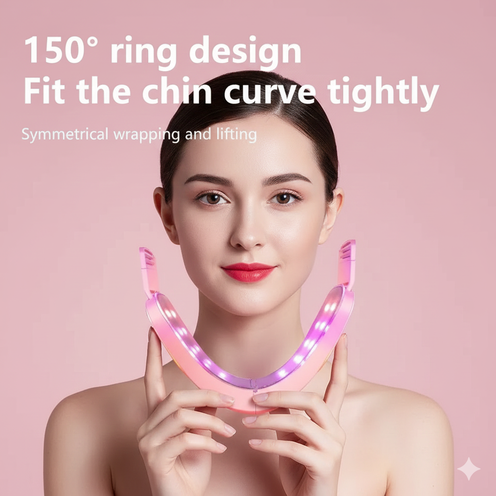 Liftley Double Chin Reducer PRO - Heated LED Facial Lifting Device