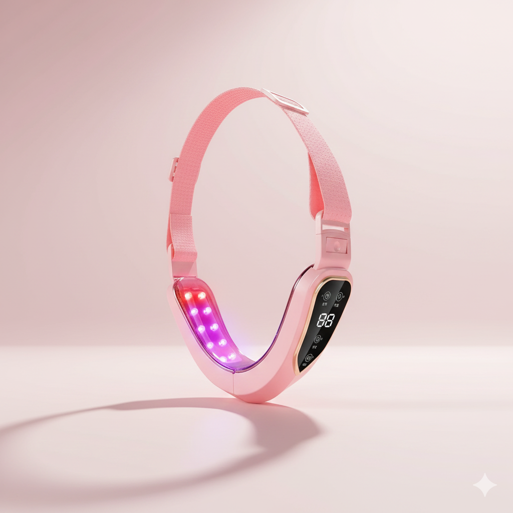 Liftley Double Chin Reducer PRO - Heated LED Facial Lifting Device